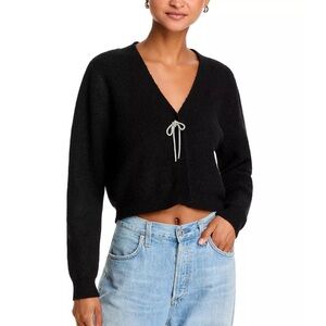 Aqua Bow Cardigan size Extra Small